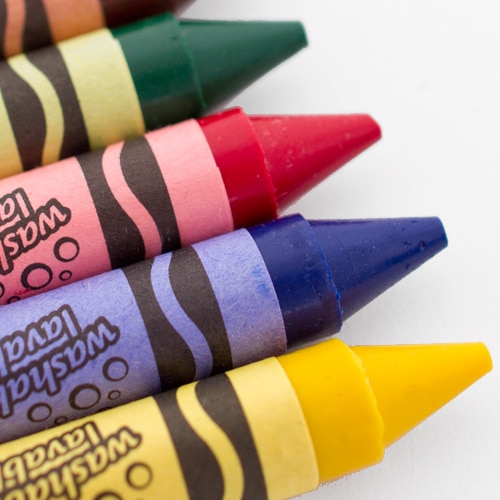 Crayola, Crayons, Art & School, Kids, Washable, Large, 8 color, 5168